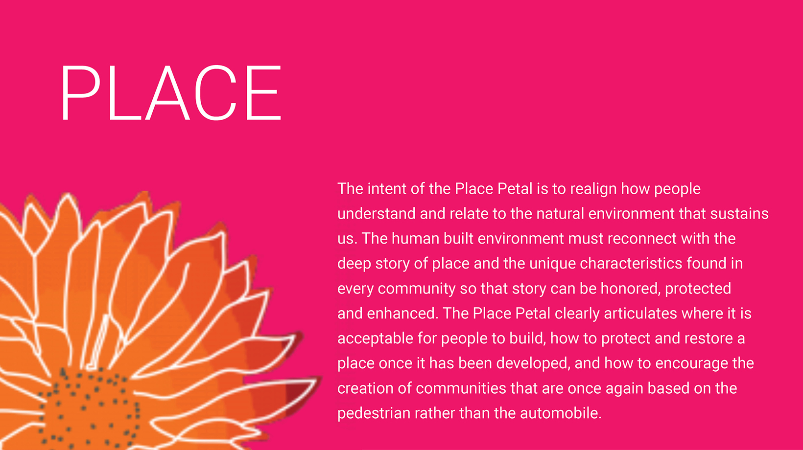 Place Petal Intent