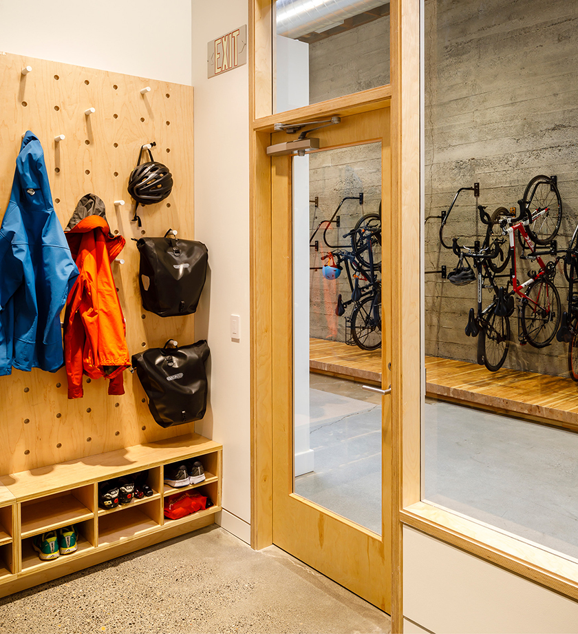 Portland Studio Bicycle Room
