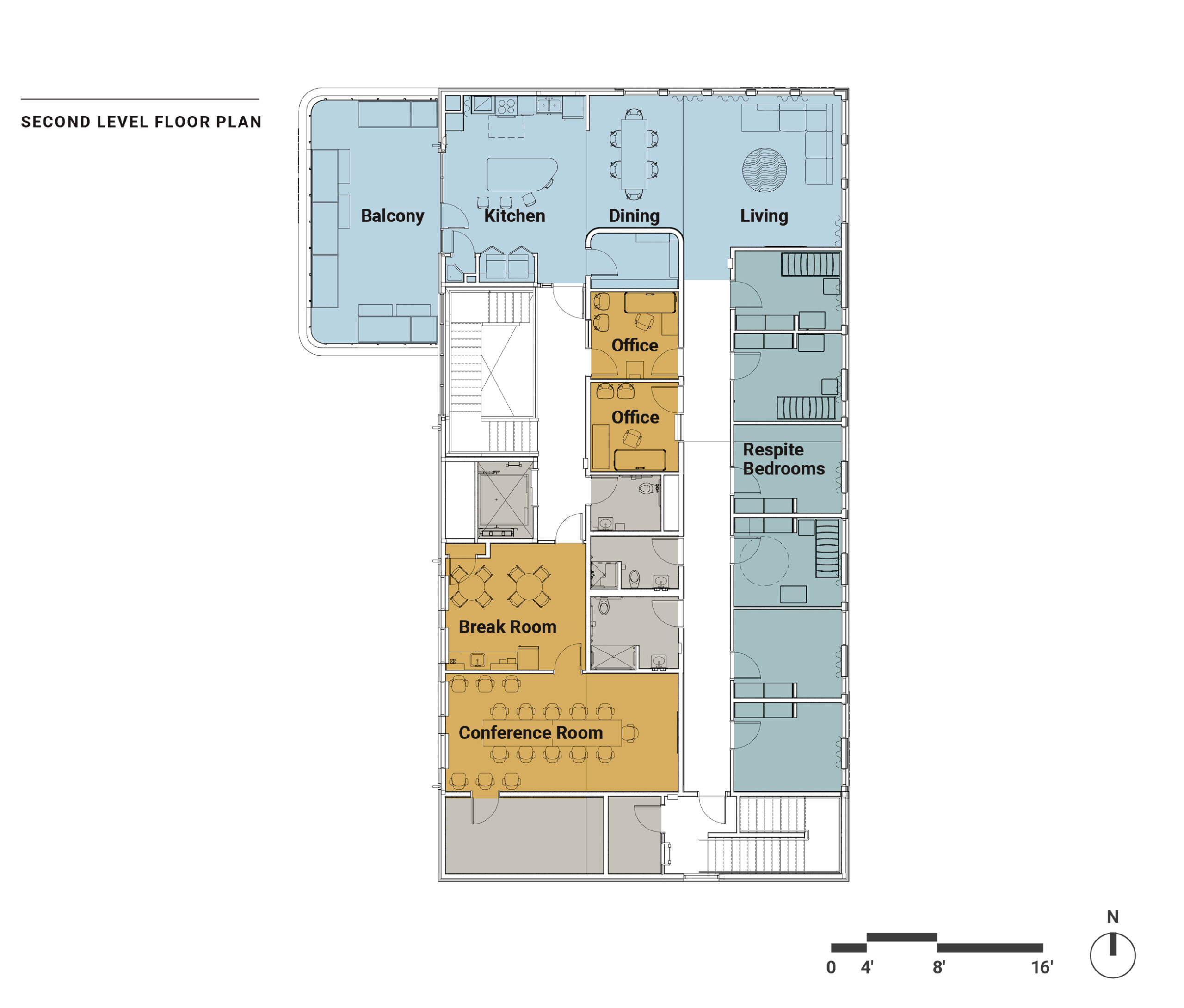 Crisis Center Floor Plan Level 2